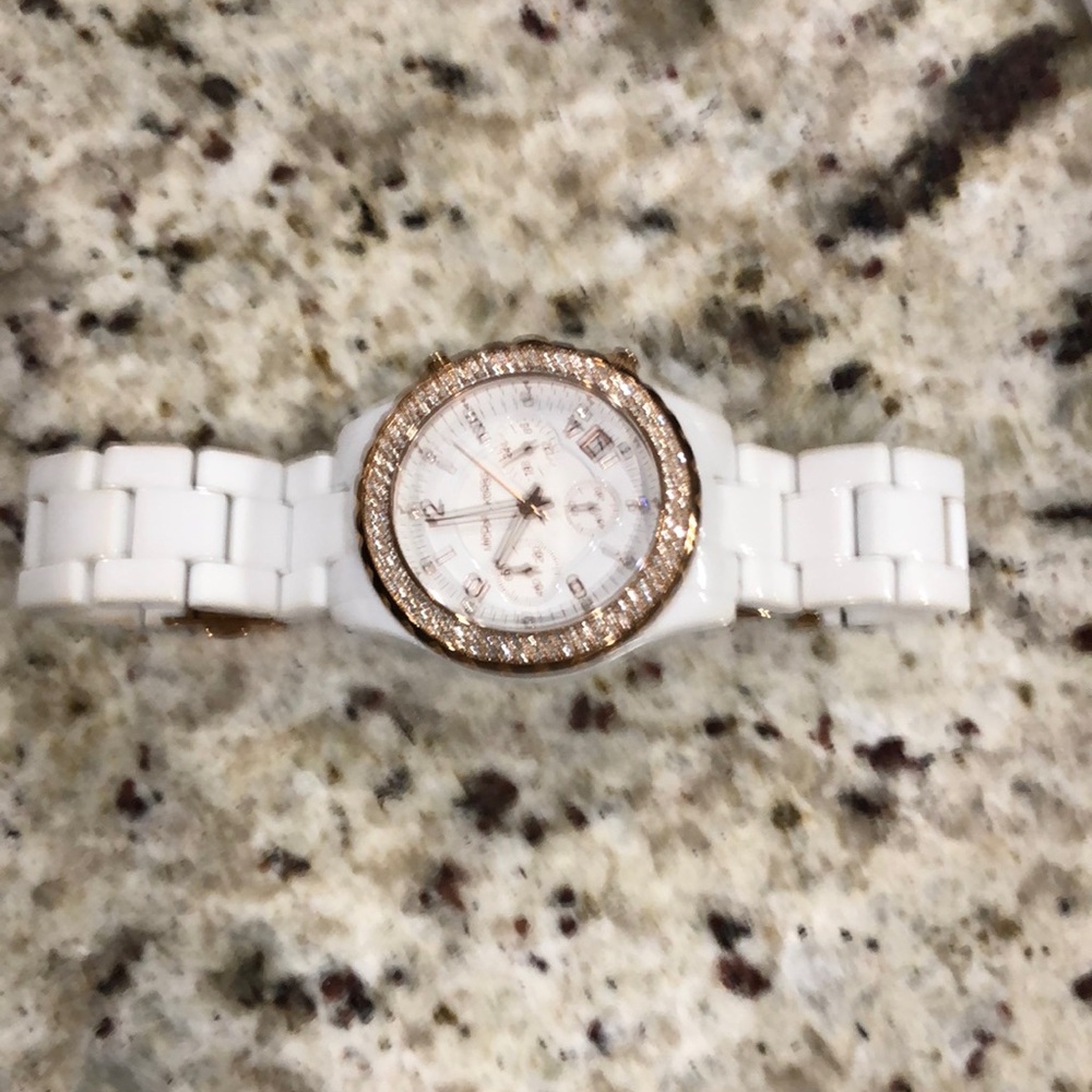 Michael Kors rose gold watch